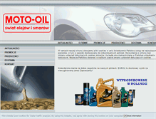 Tablet Screenshot of moto-oil.pl